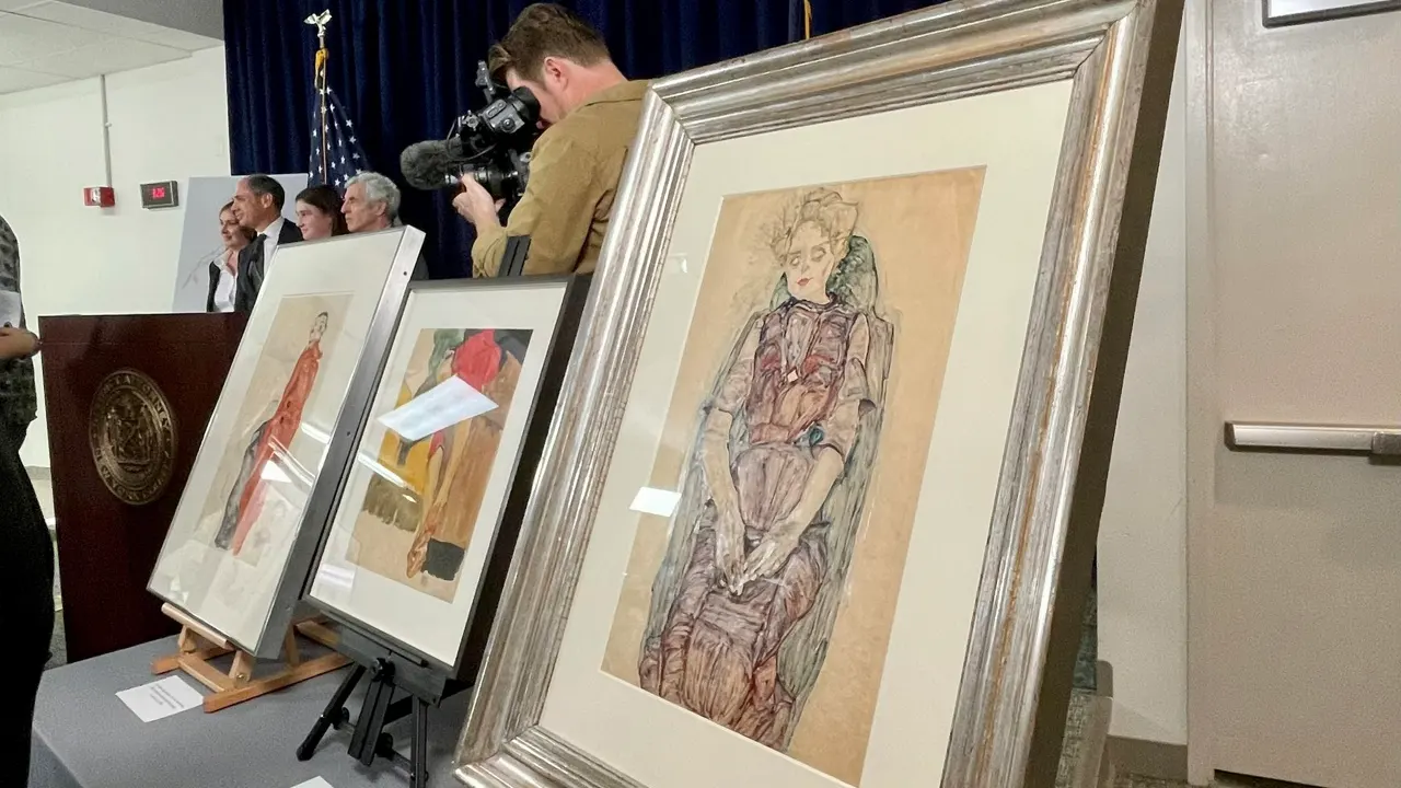 NY devuelve obras del pintor Schiele robadas por nazis