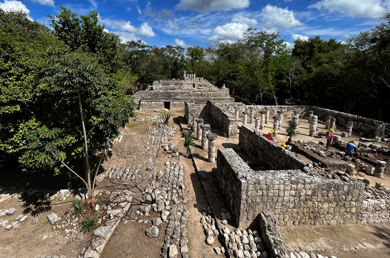 Descubren ‘tesoro arqueológico’ durante obras del Tren Maya