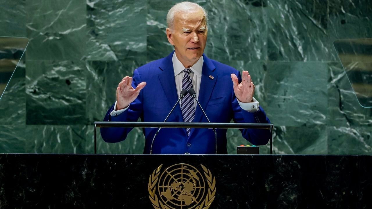 Biden avisa en la ONU que ningún país estará seguro si Ucrania pierde la guerra