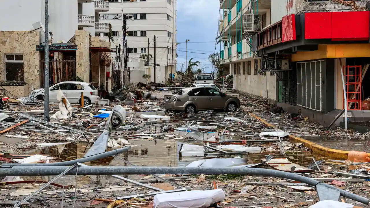 Costo del huracán Otis ya supera los 1,600 mdd; es el tercer siniestro más caro de la historia