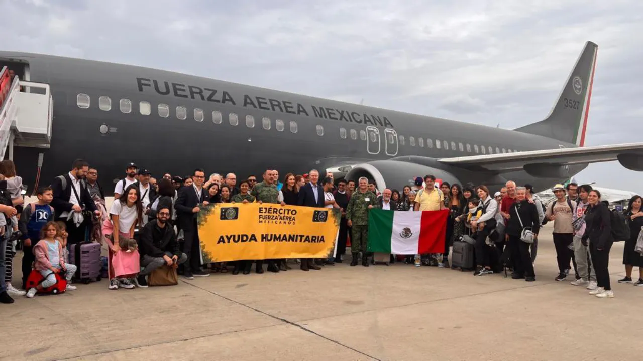 158 mexicanos logran salir de Israel a Madrid a través de puente aéreo