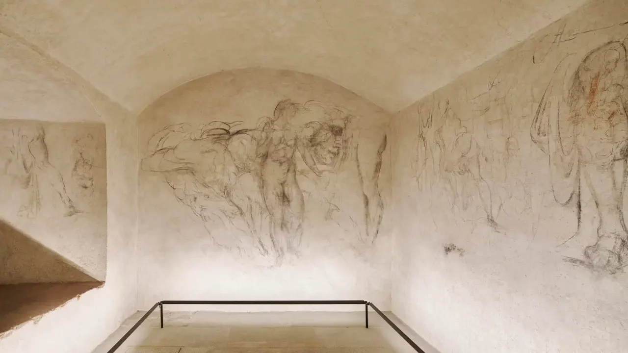 Los dibujos de Miguel Ángel salen al mundo: la ‘sala secreta’ abre sus puertas