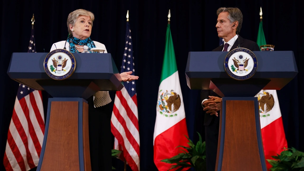 Secretario de Estado de EU visita a México para abordar temas de fentanilo y migración