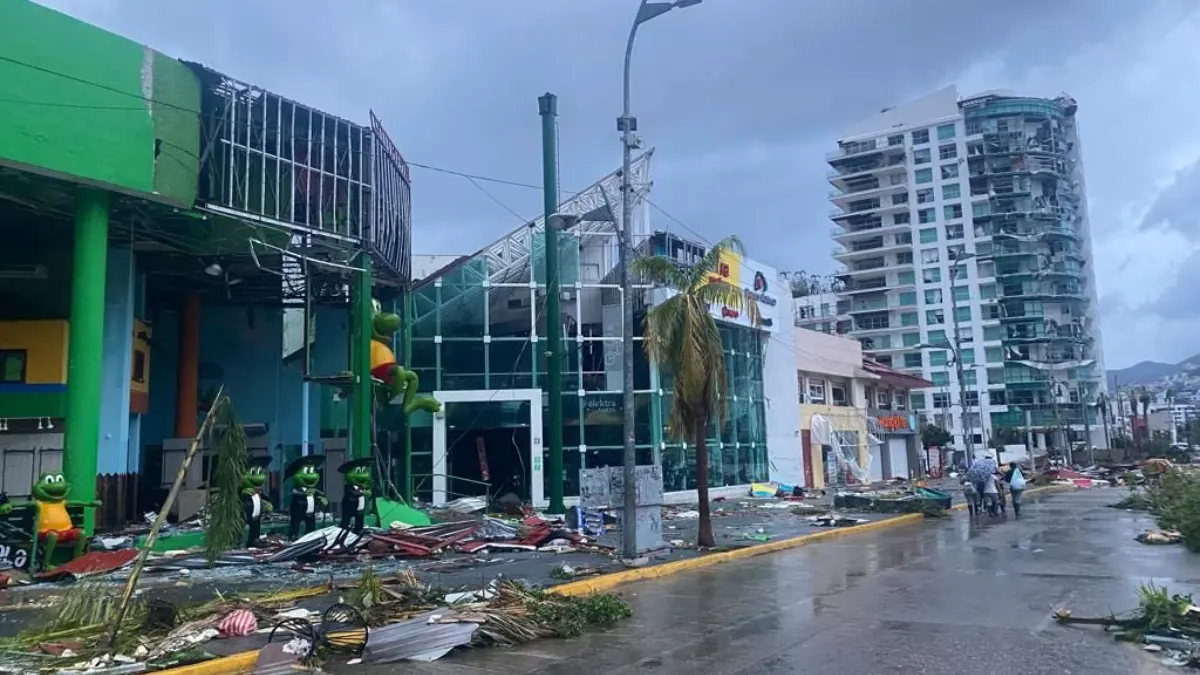 Tras paso de huracán Otis, empresarios del sector turismo lamentan desaparición del Fonden