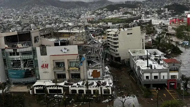 México huracán Otis