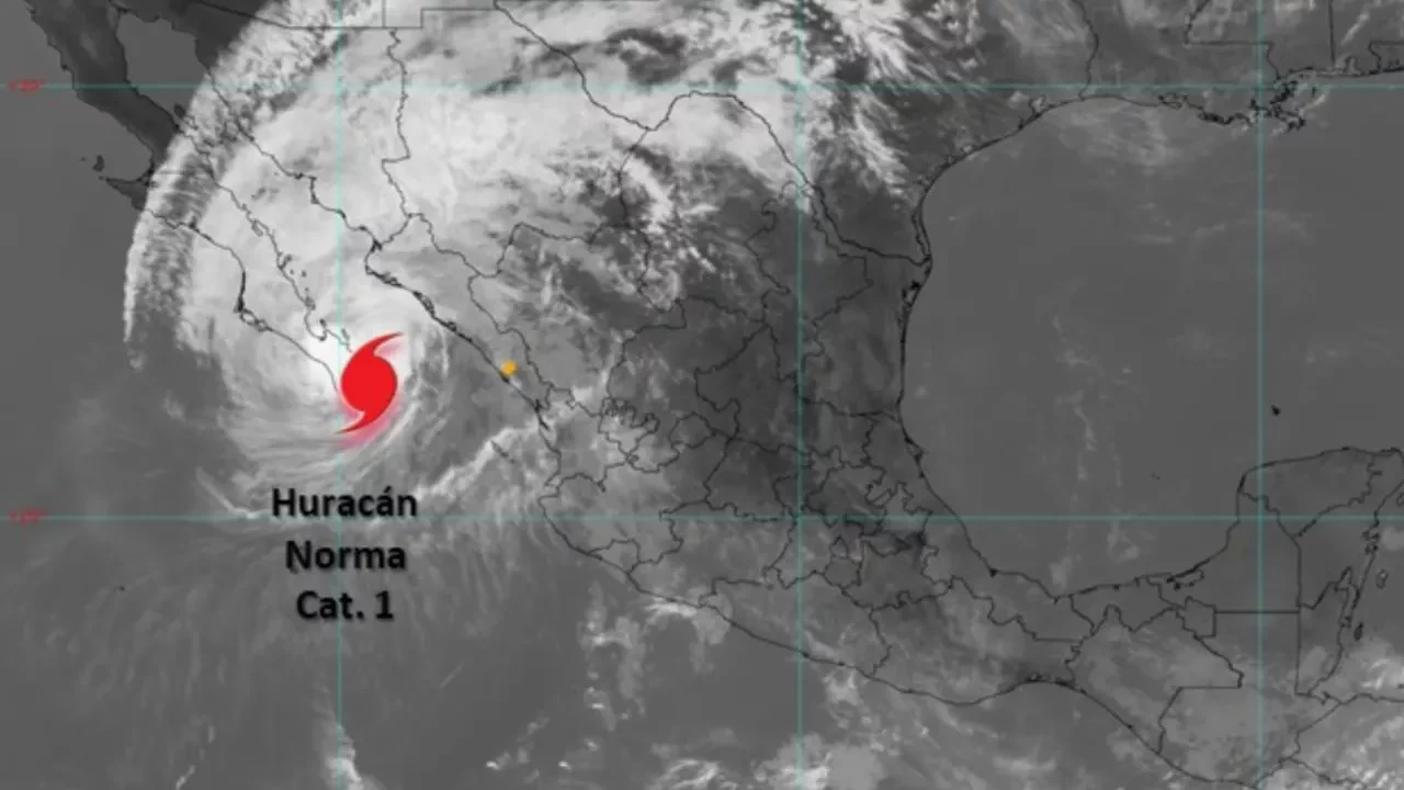 Huracán Norma afecta a más de 109 mil usuarios de CFE en BCS