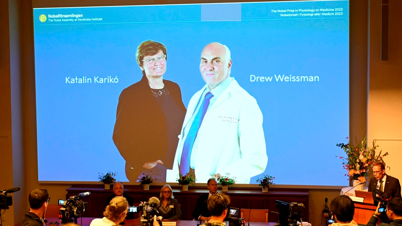 Dan Nobel de Medicina a Karikó y Weissman por sus investigaciones en la vacuna contra el Covid-19