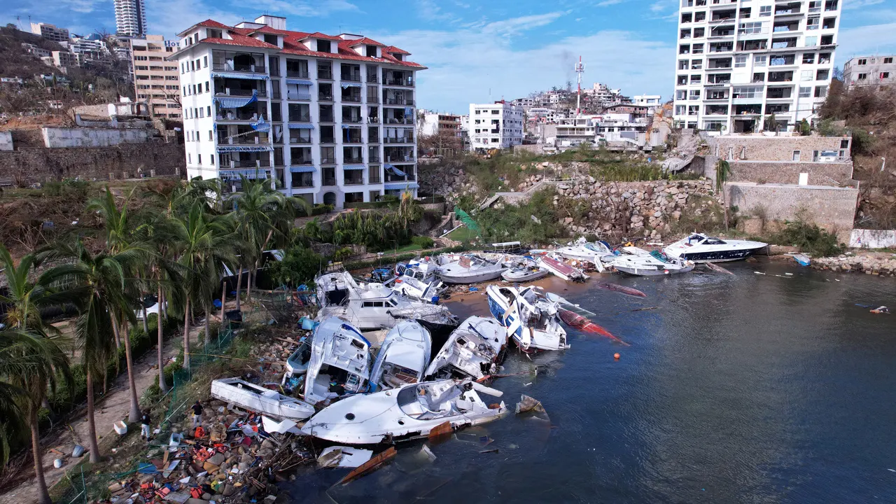 Tras 38 días del paso del huracán Otis, hallan cuerpo de marinero desaparecido en Acapulco