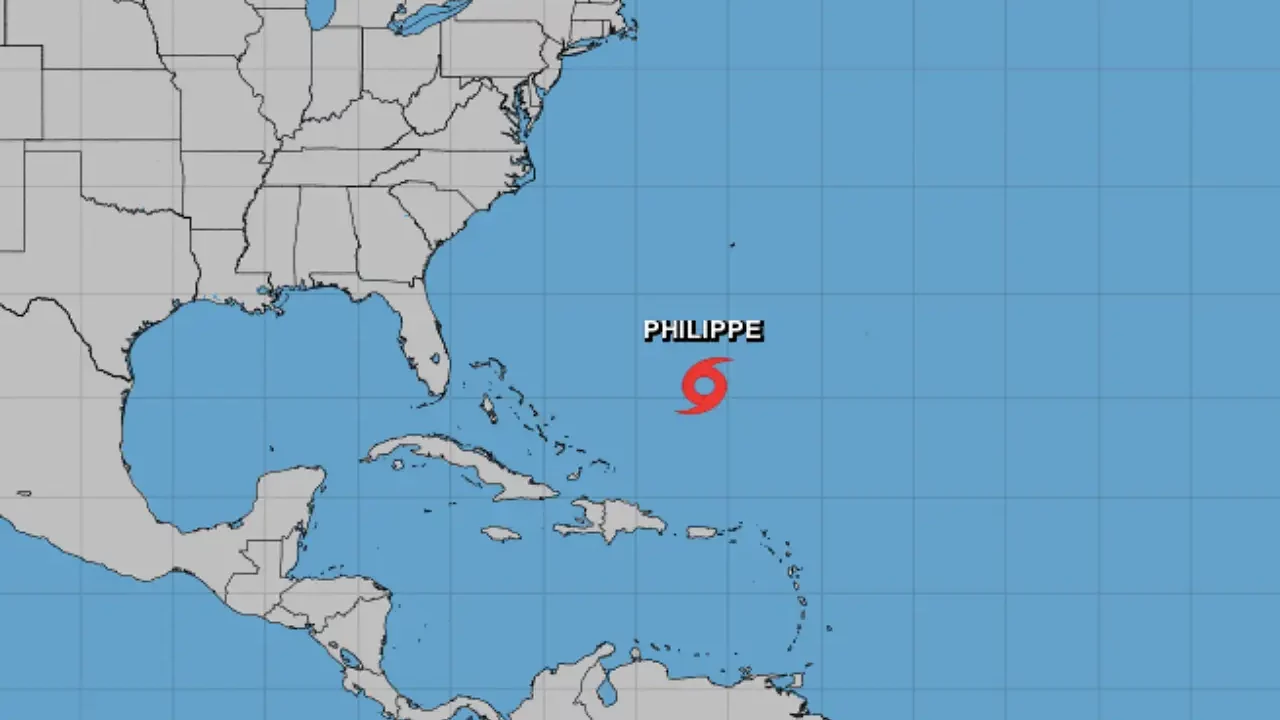 Tormenta Philippe se fortalece y mantiene en alerta a las Bermudas