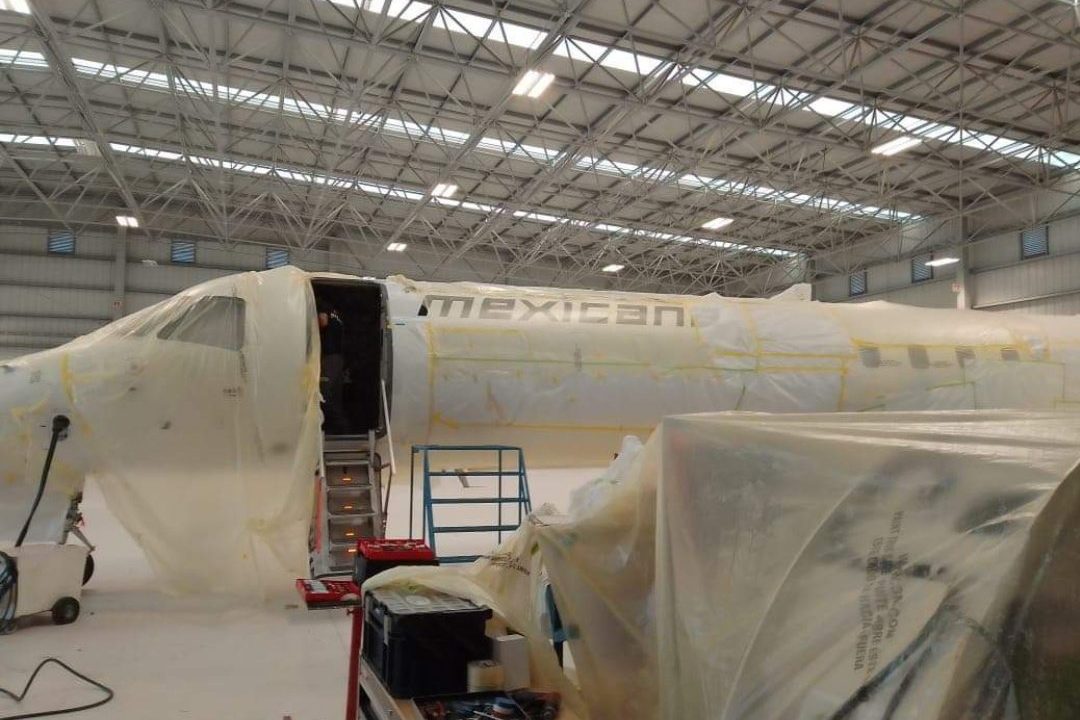 Ante la falta de aviones Boeing, Sedena arrenda uno usado para Mexicana y así luce