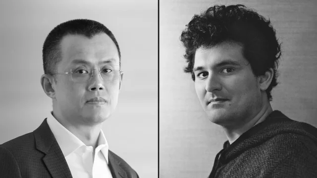 De 2019 a 2022, los "amigos enemigos" Changpeng Zhao y Sam Bankman-Fried pueden haber estado trabajando juntos silenciosamente para dirigir fondos al fondo de cobertura personal de Zhao, Sigma Capital.FOTOS, DESDE LA IZQUIERDA: YONG LI XUAN-THE STRAITS TIMES-NEWSCOM; GUERIN BLASK PARA FORBES