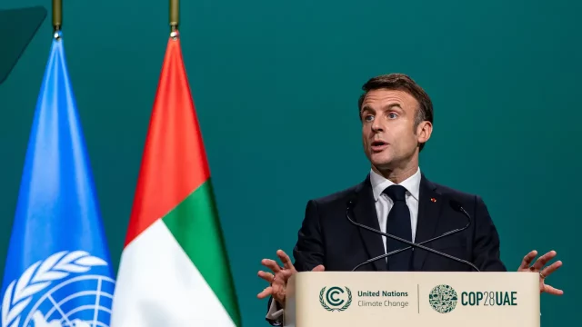 Macron-COP28-energías-fósiles-carbón