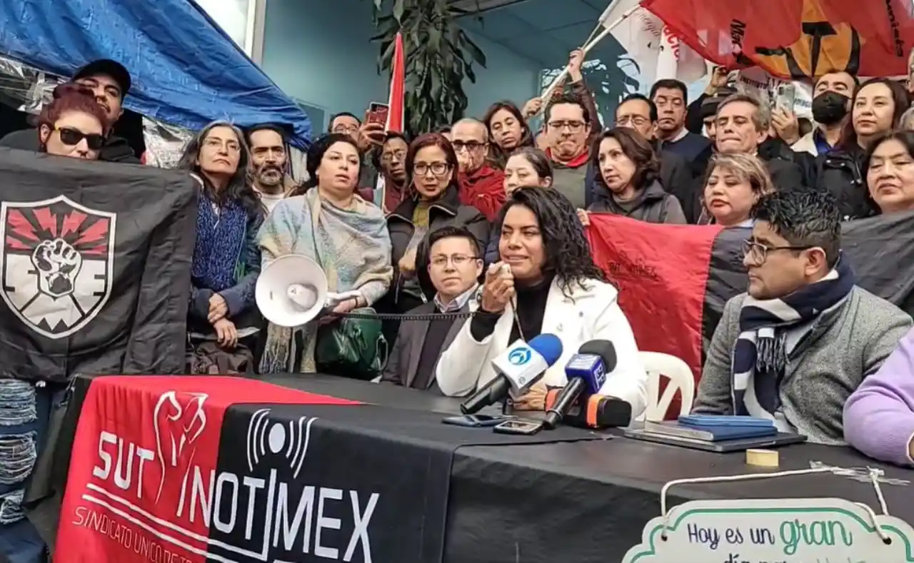 Concluye huelga en Notimex tras pago de indemnizaciones