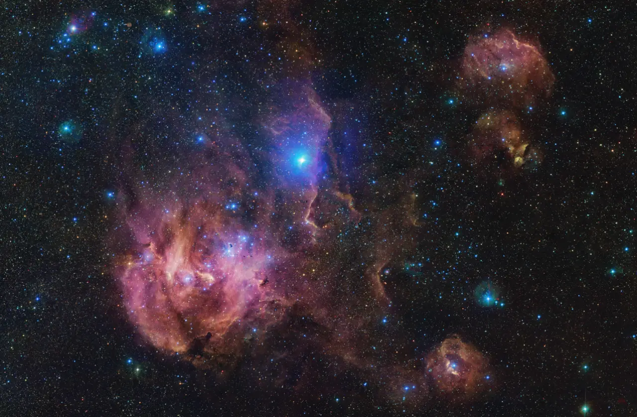 Nueva imagen del ESO muestra la nebulosa del ‘Pollo Corredor’ con un detalle sin precedentes
