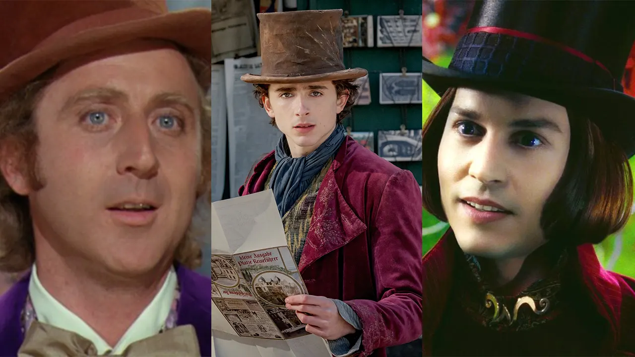 3 versiones cinematográficas que han dado vida Willy Wonka