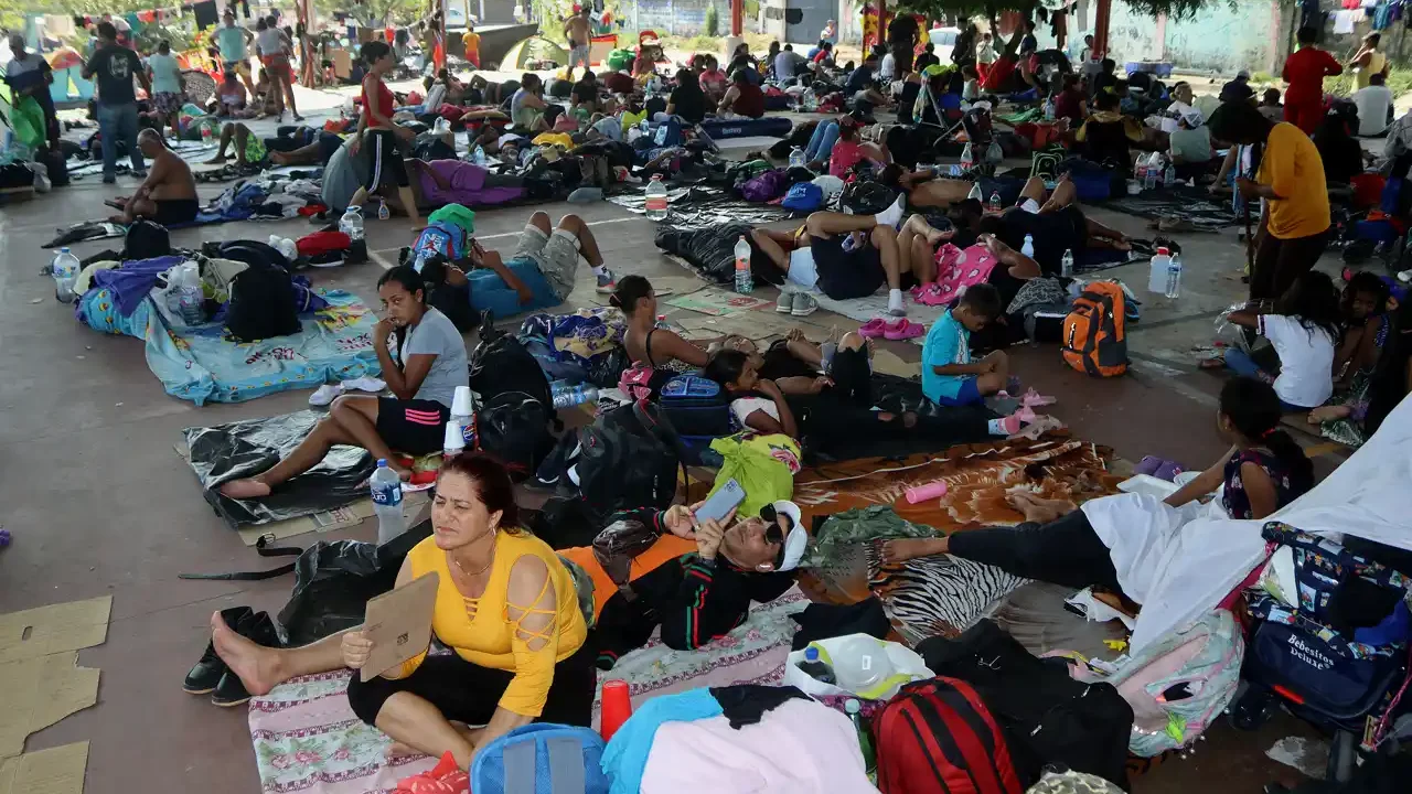 Caravana de migrantes despide 2023 con la esperanza de regularizarse en México