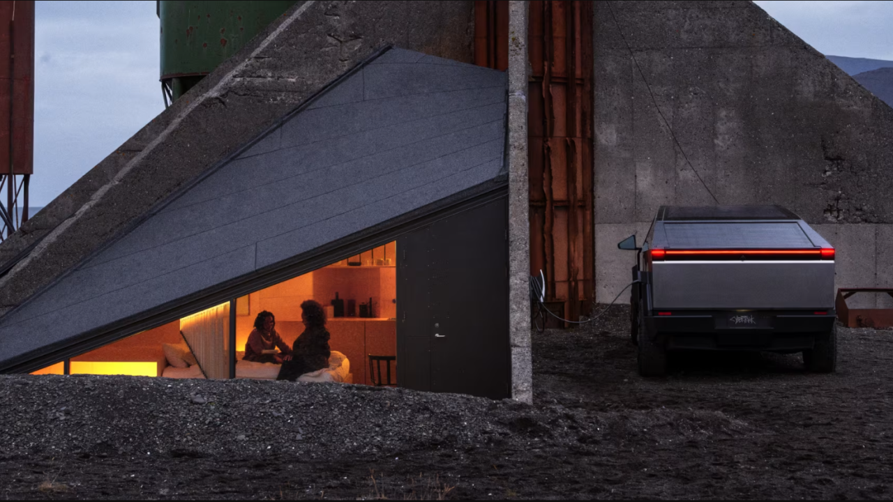 Powershare: la función del Cybertruck de Tesla para energizar una casa durante un apagón