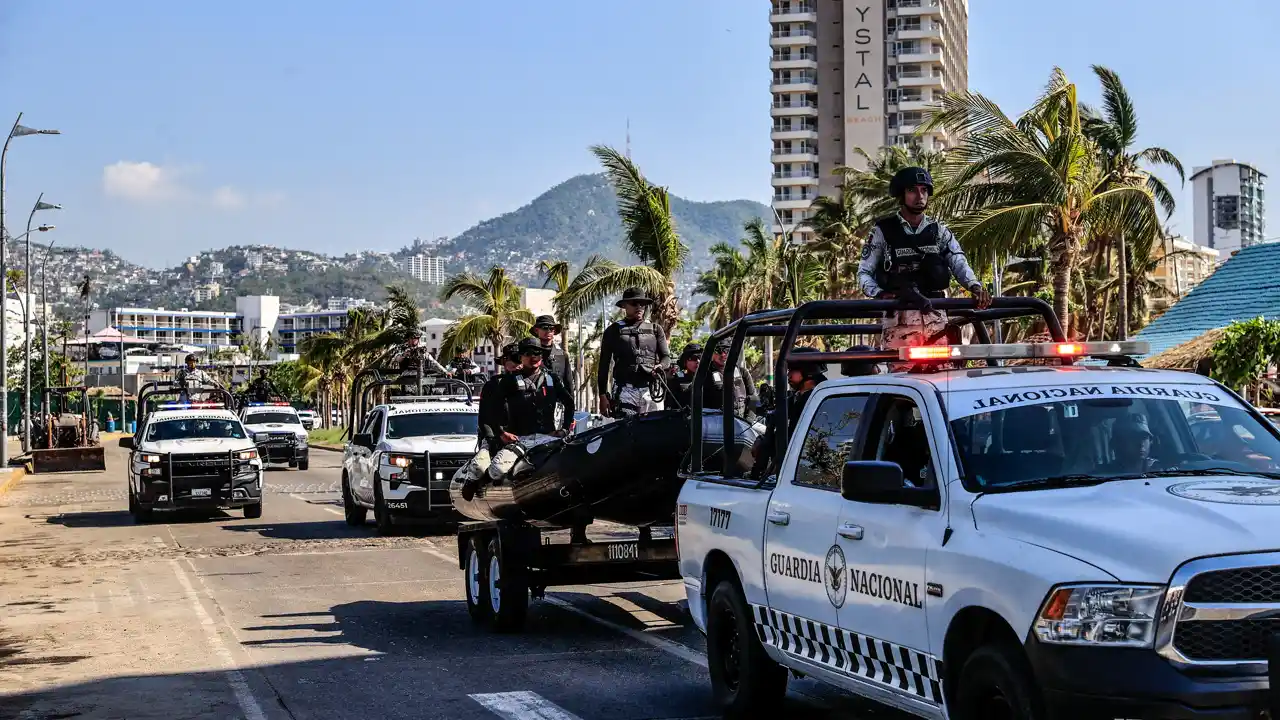 Bajan delitos en Acapulco tras impacto de Otis, según autoridades estatales