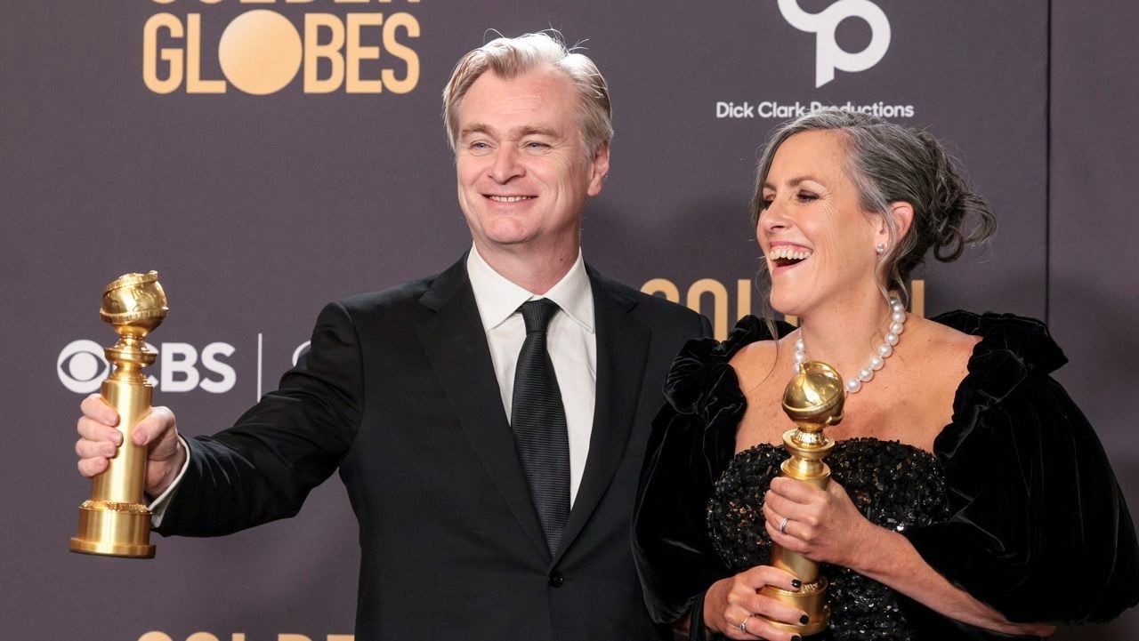 ‘Oppenheimer’, de Christopher Nolan, triunfa en los Golden Globes 2024; aquí la lista completa de ganadores