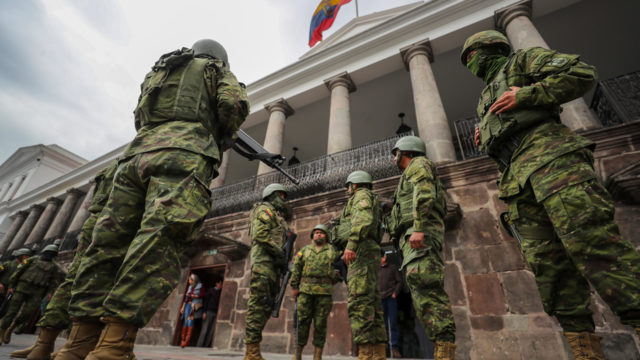 Ecuador palacio de gobierno