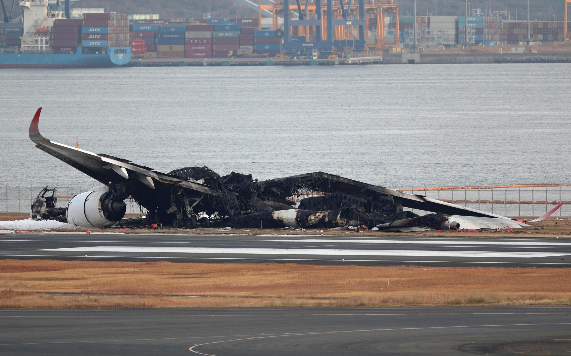 Japan Airlines estima en 104 mdd las pérdidas por su accidente en Tokio