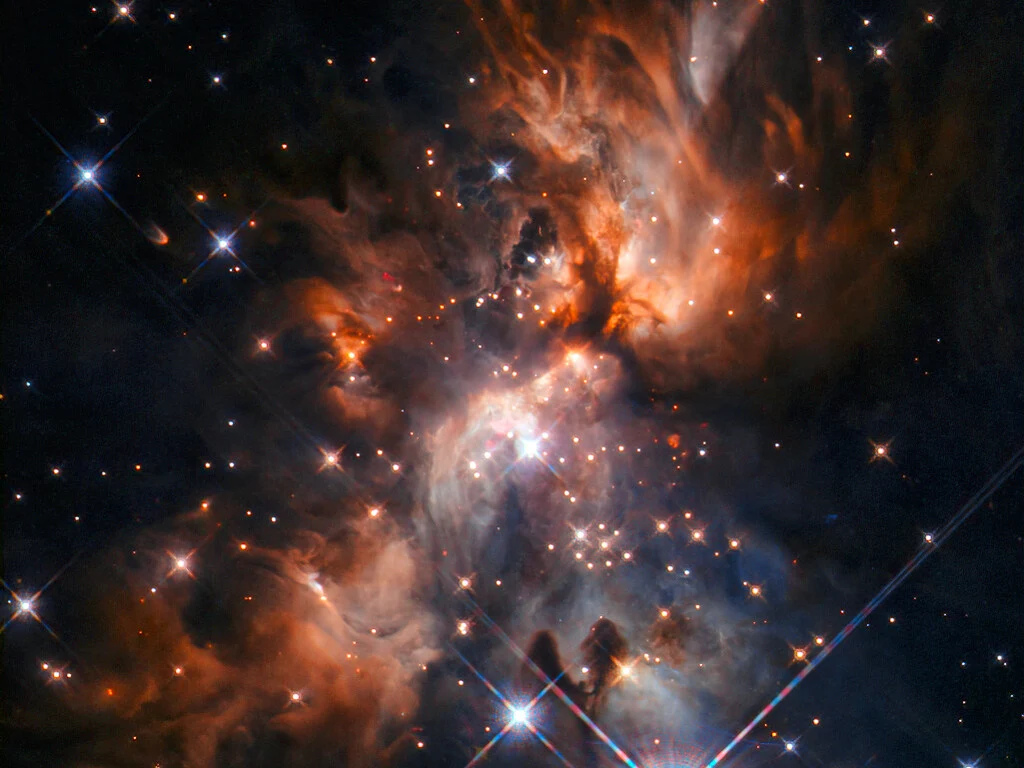 La cuna de estrellas gigantes en formación, AFGL 5180, revela nuevos secretos del cosmos