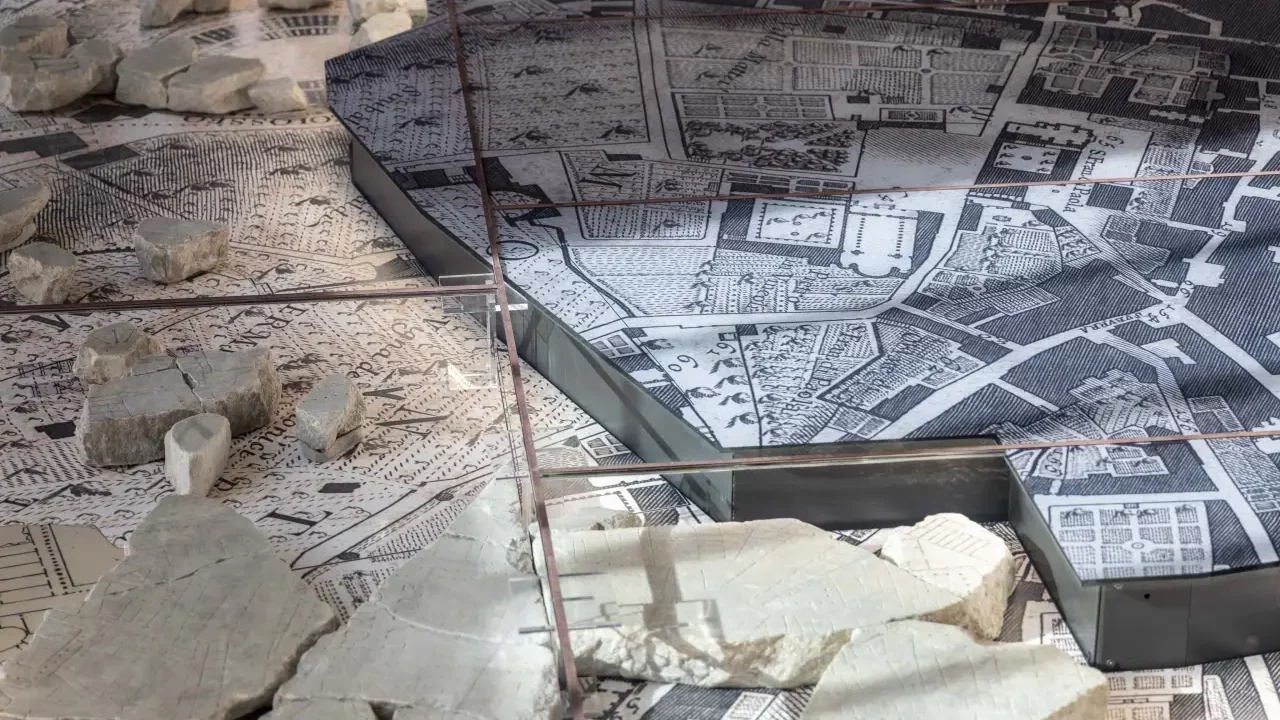 La ‘Forma Urbis’, el enorme plano de mármol de la antigua Roma, expuesto un siglo después