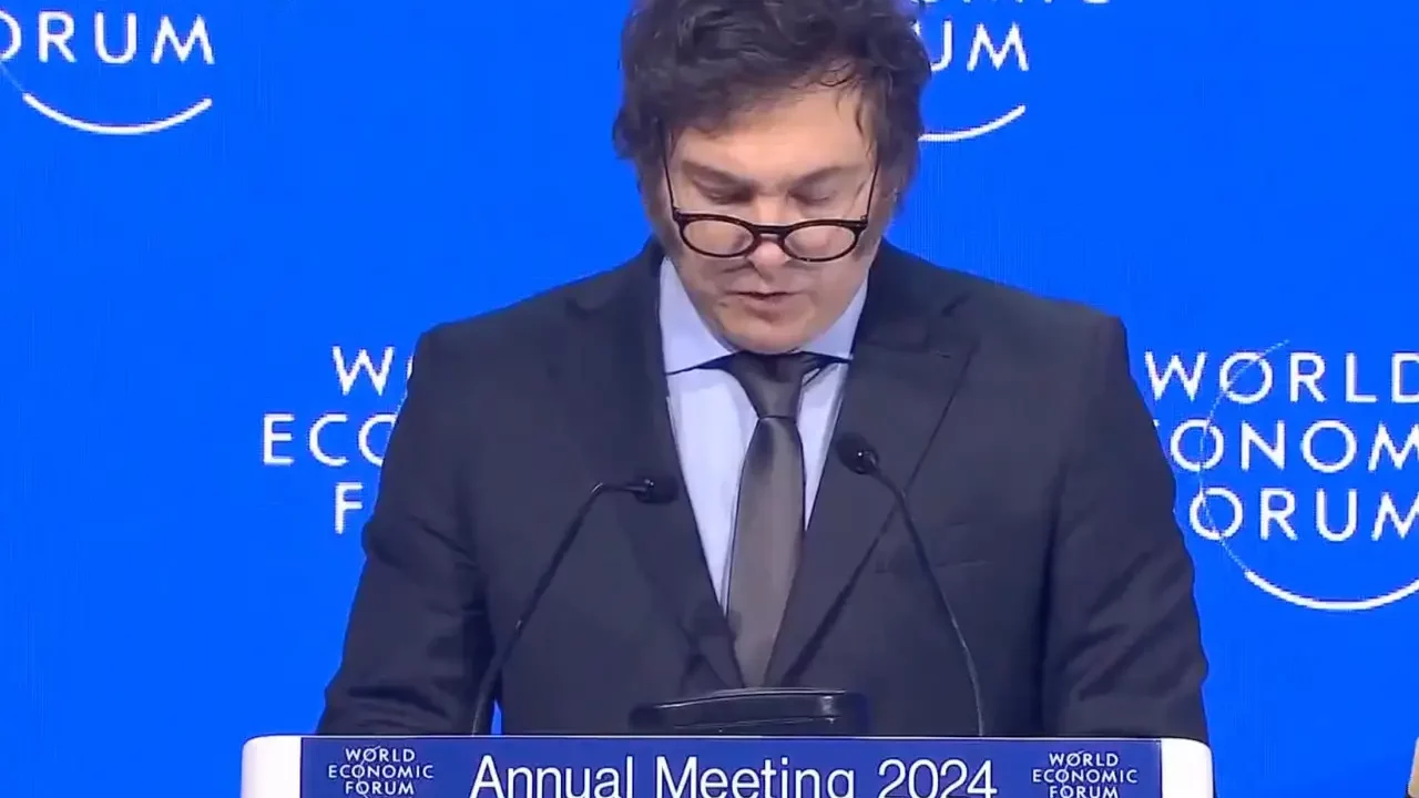 Milei llamó ‘héroes’ a empresarios en Davos y afirmó que el ‘Estado es el problema’