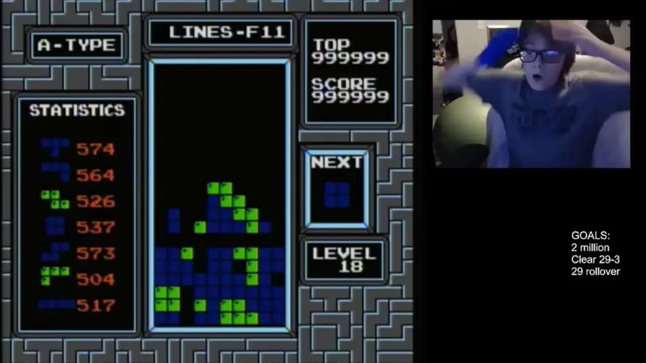 Hazaña: un niño de 13 años es el primero en vencer a Tetris en la historia