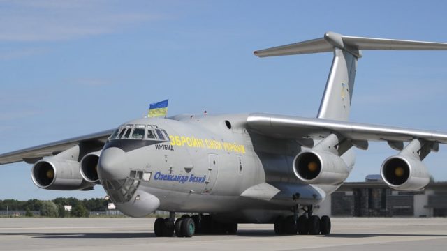 avión rusia Il-76 Ucrania