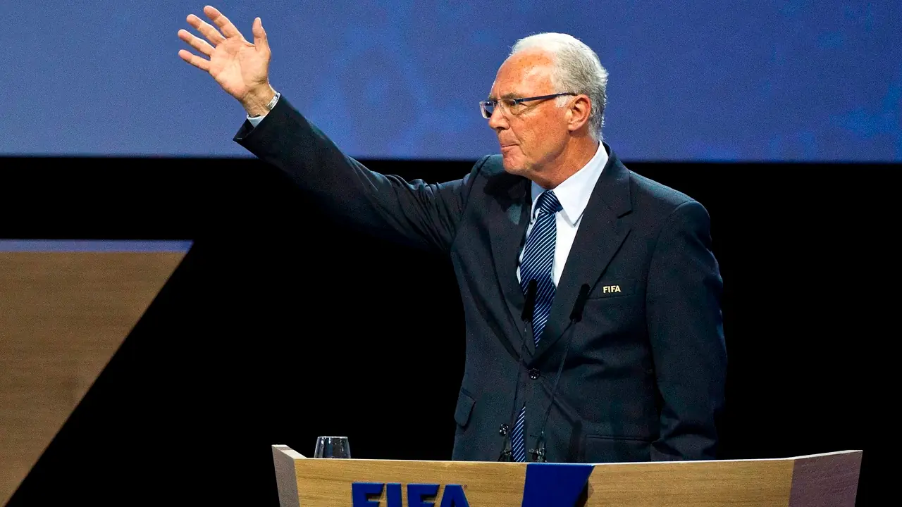 Franz Beckenbauer, marca de elegancia registrada