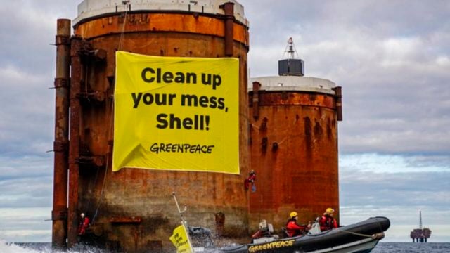 Greenpeace Shell demanda
