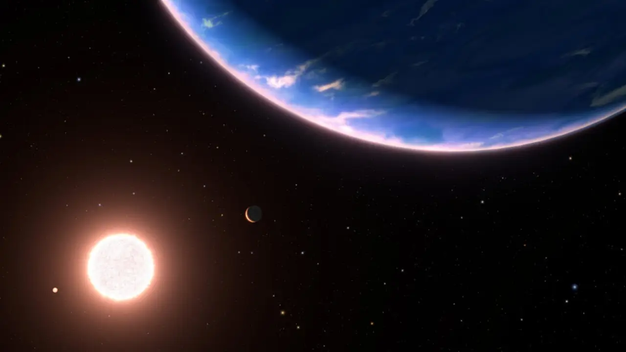 Científicos detectan exoplaneta con una atmósfera de vapor de agua