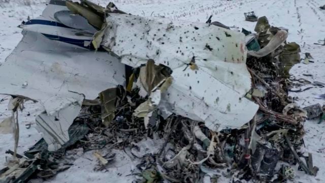 avión ruso Il-76 accidente Putin