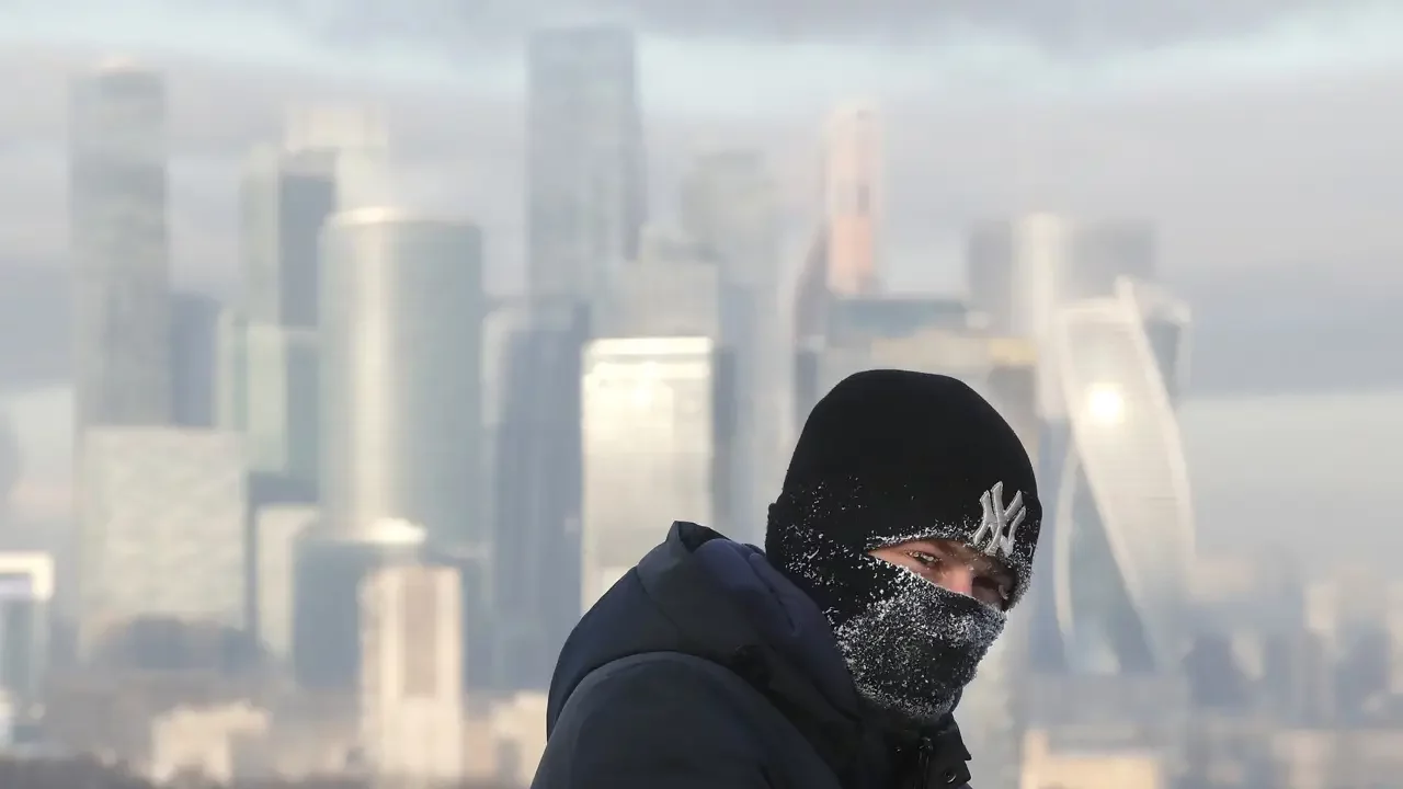El frío siberiano llega a Moscú con temperaturas de 25 grados bajo cero
