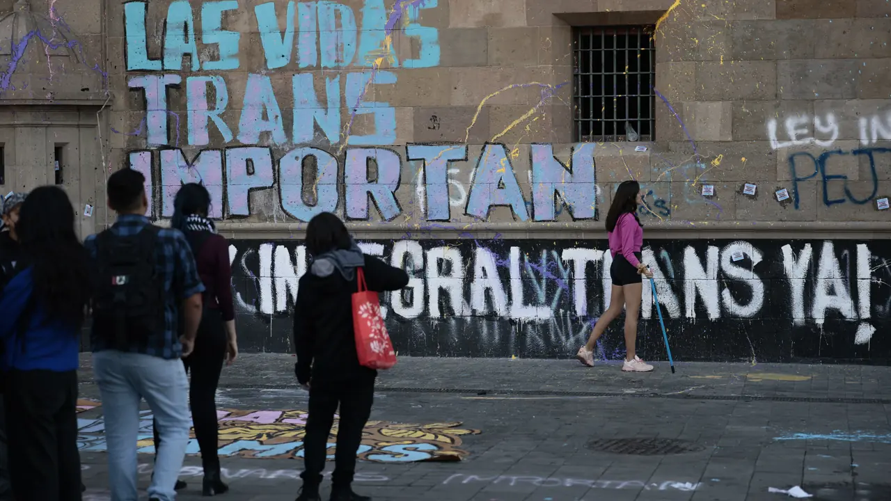 Colectivos protestan ante la ola de asesinatos a personas trans en México