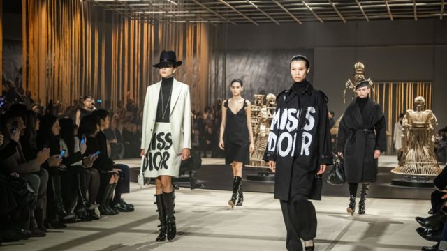 Dior semana de la moda en París