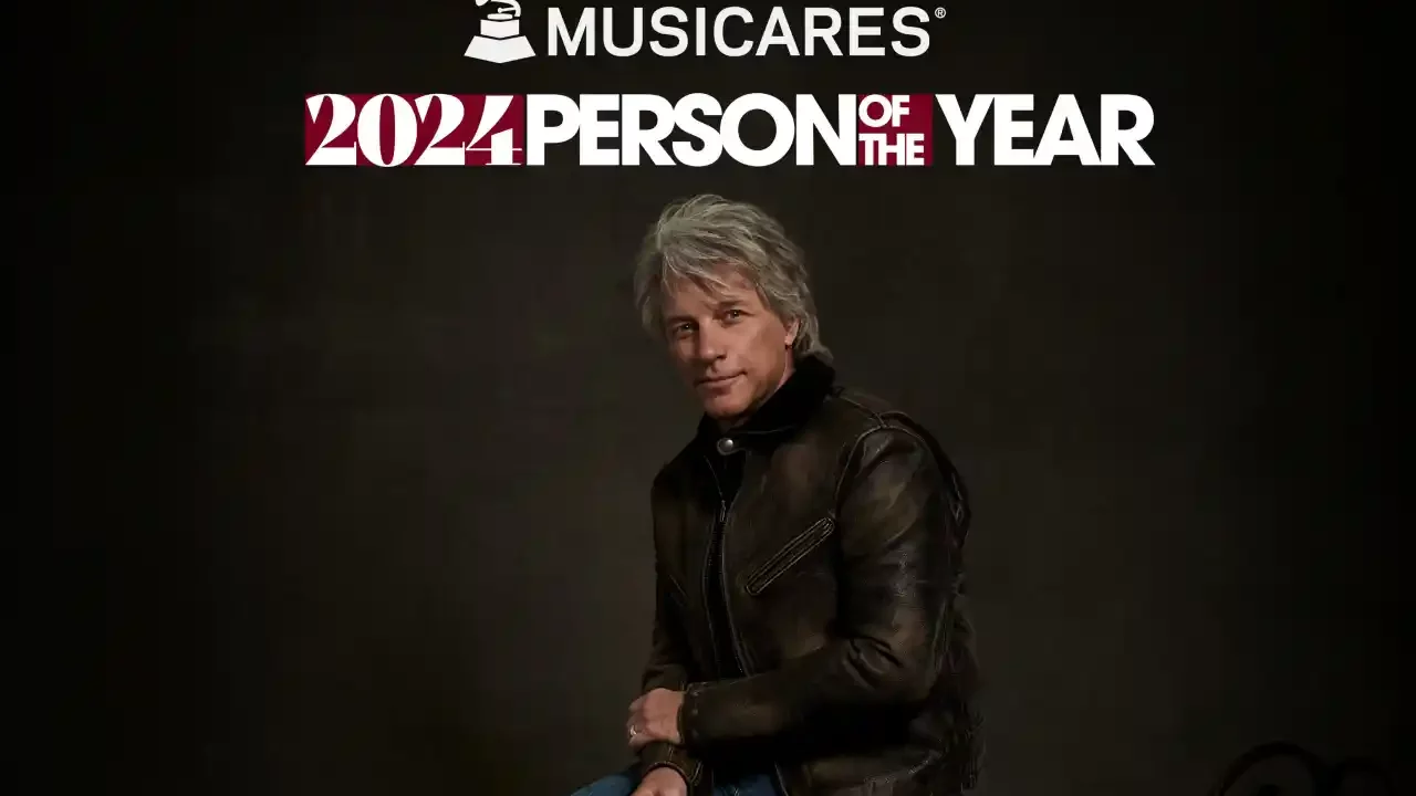 Los Grammy premian a Jon Bon Jovi como Persona del Año 2024
