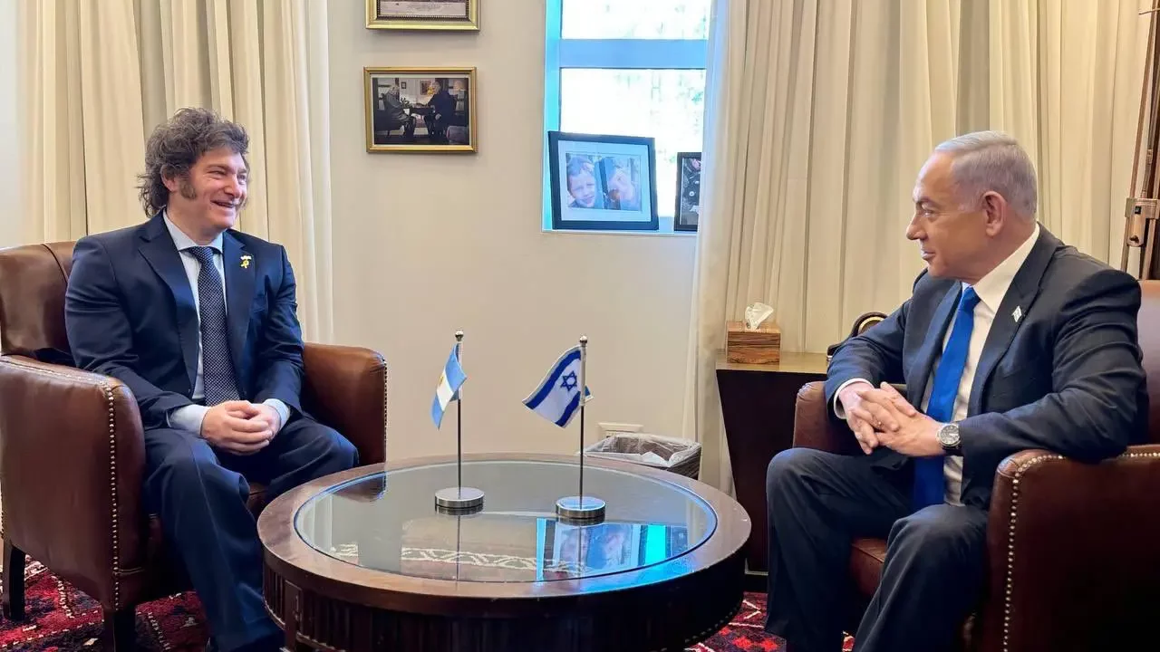 Milei rechaza la orden de arresto contra Netanyahu y se solidariza con Israel