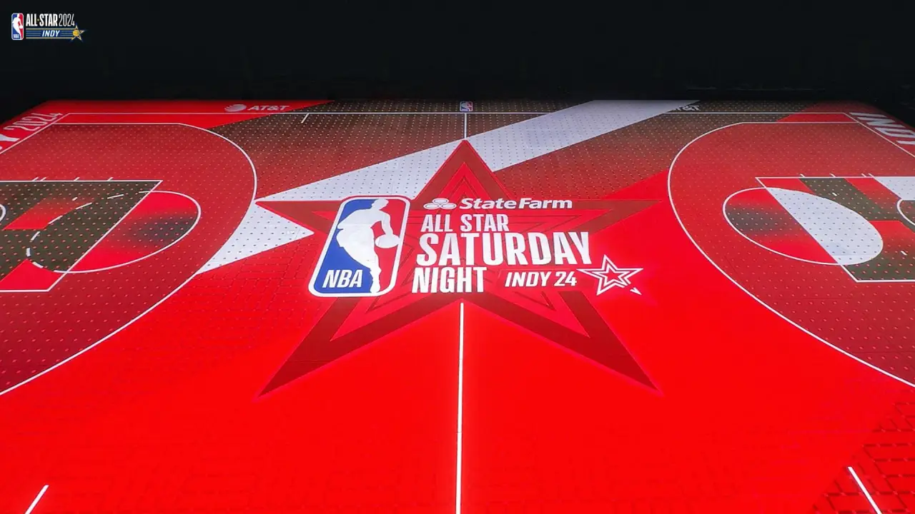 Así funciona la pista-pantalla que se usará en el All-Star de la NBA: una nueva forma de ver el baloncensto