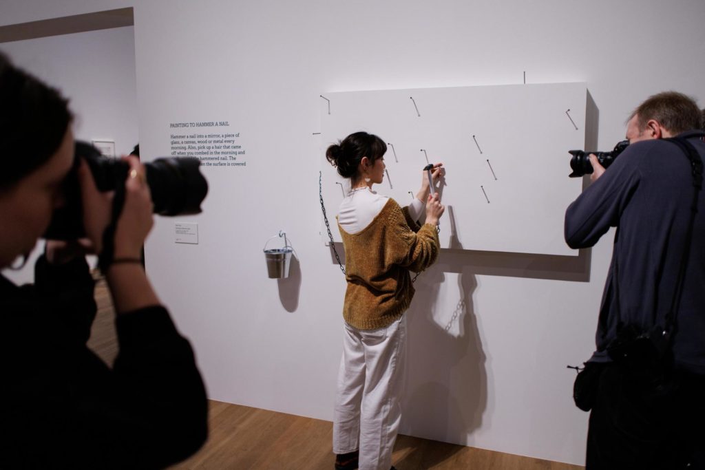 Exposición de Yoko Ono Foto: EFE/EPA/TOLGA AKMEN