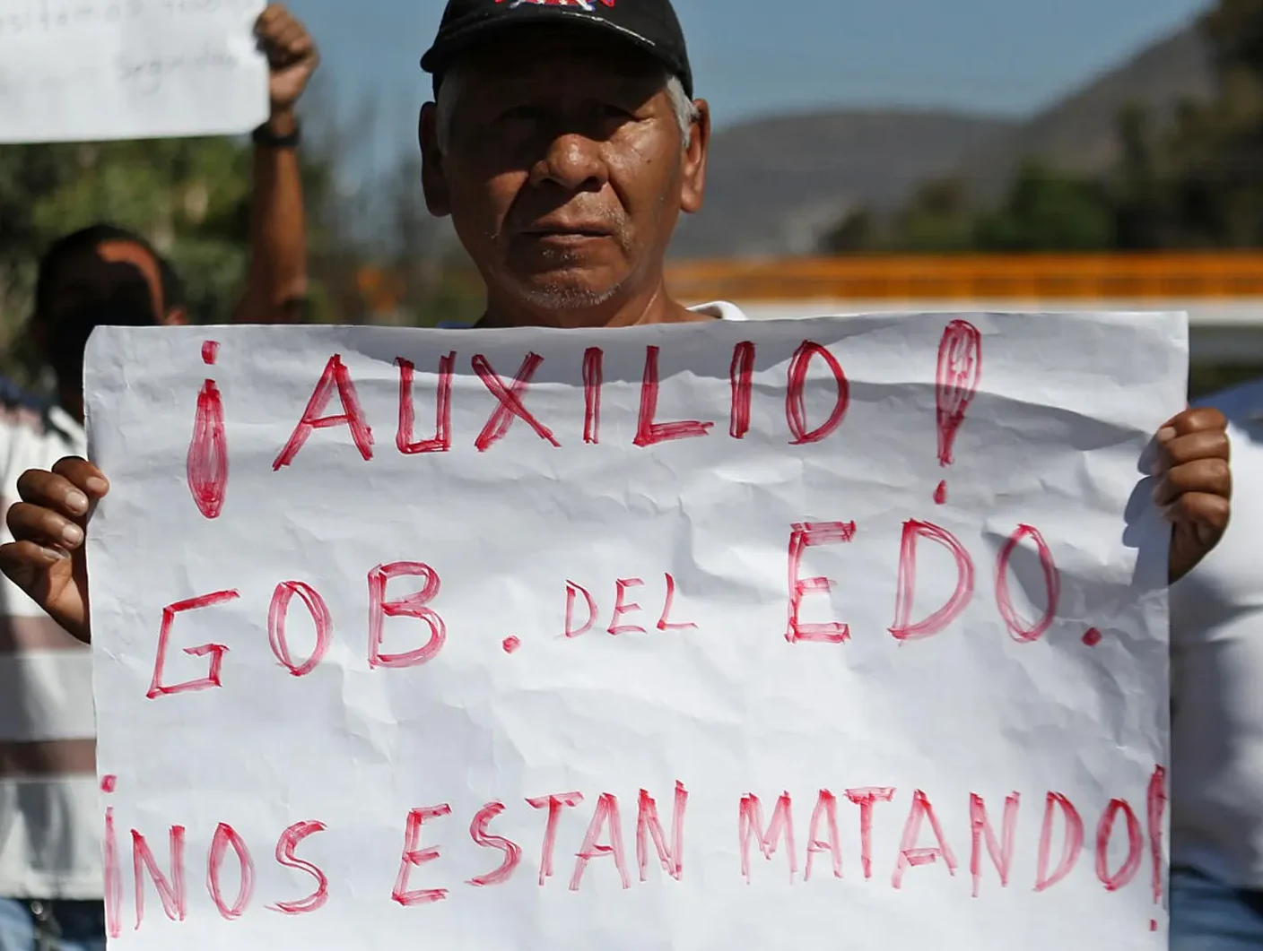 Transportistas protestan en Chilpancingo tras asesinatos y amenazas