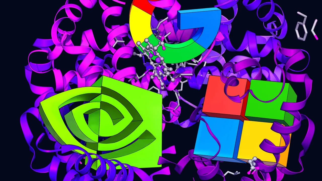 Por qué Nvidia, Google y Microsoft están apostando miles de millones en el futuro de la IA de la biotecnología