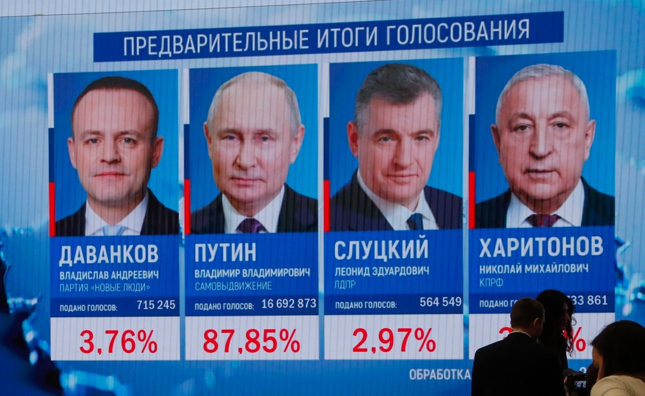 Oposición rusa reconoce la victoria de Putin en elecciones presidenciales