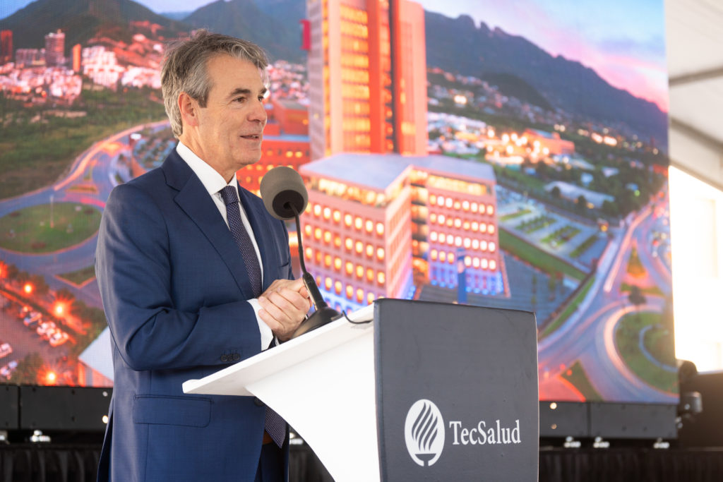 Guillermo Torre, rector de TecSalud y vicepresidente de Investigación del Tecnológico de Monterrey.