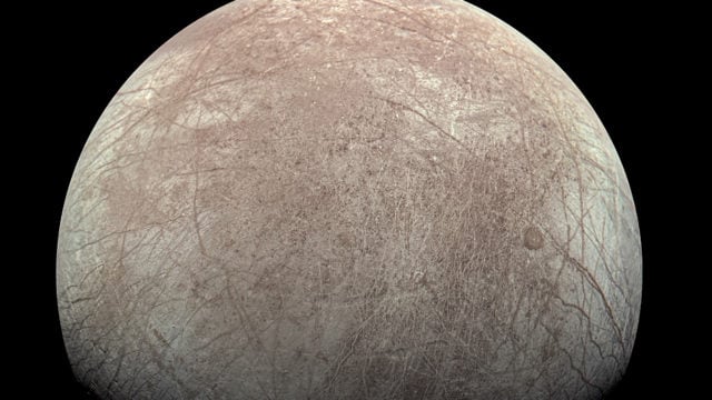 Luna Europa hielo