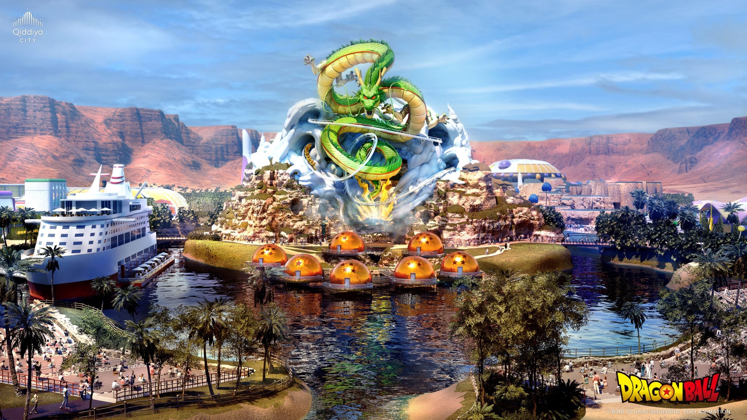 Primer parque temático de ‘Dragon Ball’ abrirá sus puertas en el megaproyecto saudí ‘Qiddiya’