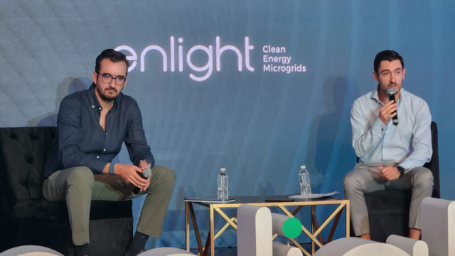 Manuel Ahumada, socio director de Enlight y Julian Willenbrock, socio fundador y CEO de Enlight.