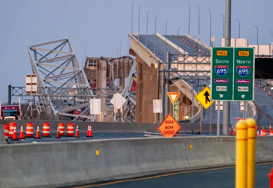 Se desploma puente en Baltimore por choque de un carguero; autoridades descartan terrorismo
