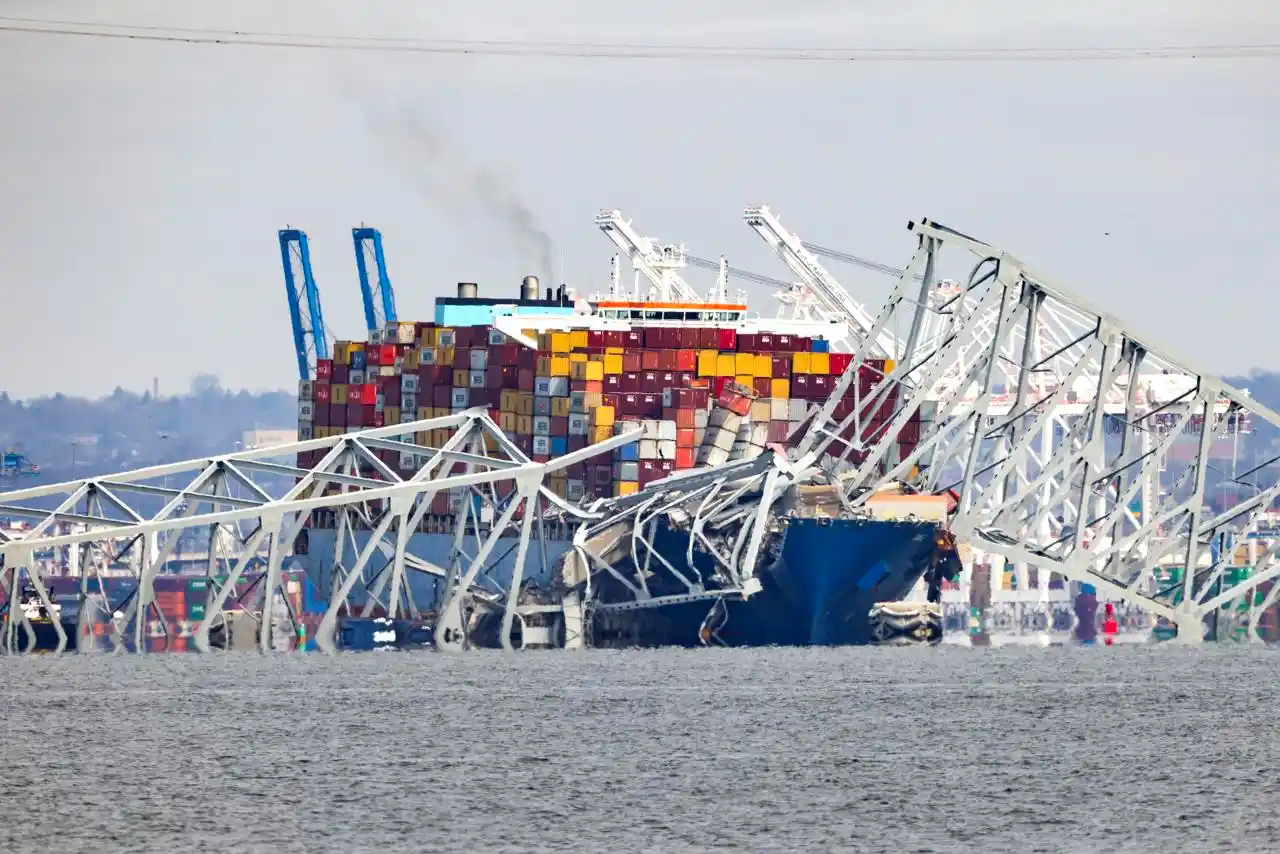 Analistas aseguran que obras en el puente de Baltimore no conducirán a una crisis de suministro